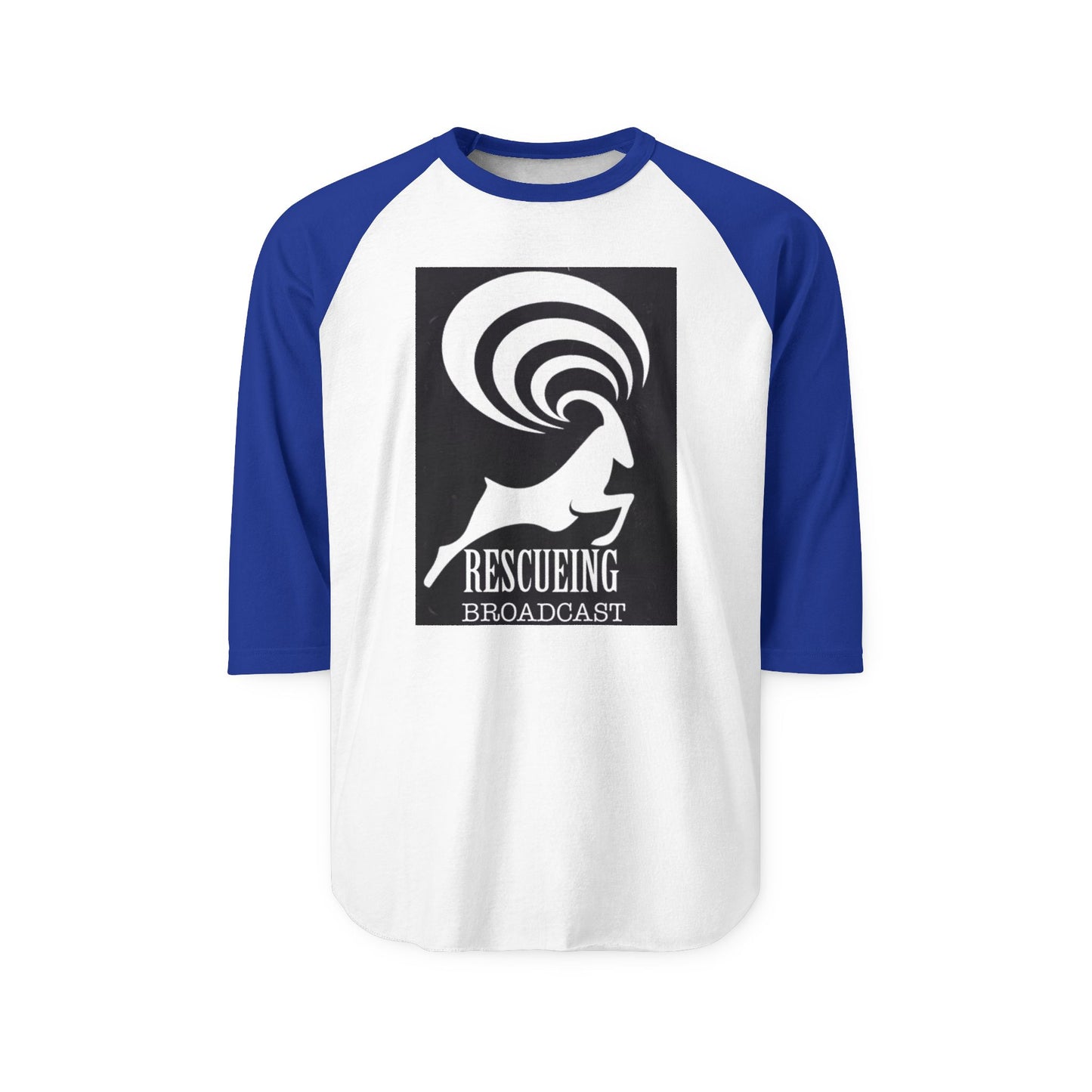 Rugged Rescue Raglan Shirt, Casual Tee for Animal Lovers, Perfect Gift for Wildlife Advocates, Unique Sports Shirt, Eco-Conscious Fashion