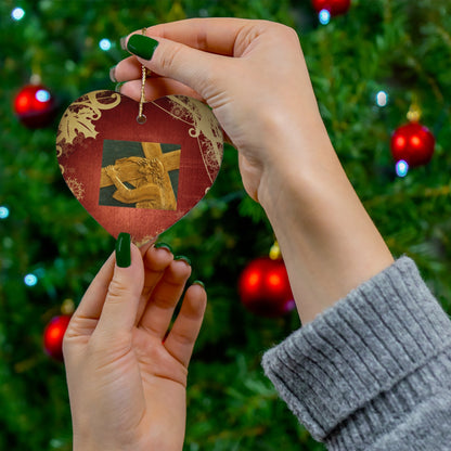 Ceramic Ornament - Happy Birthday Lord Printify