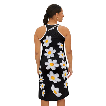 Women's Racerback GLITTER ROSE Dress (AOP)