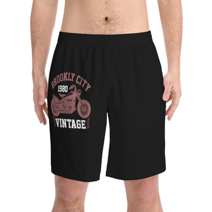 Men's Elastic Beach Shorts (AOP)