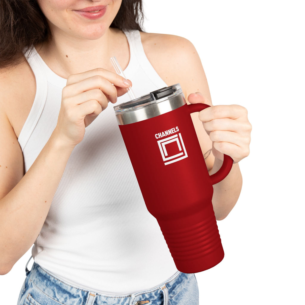 Insulated Travel Mug (40oz) for hot & cold beverages Printify