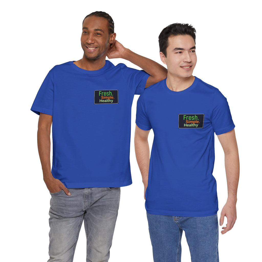 Unisex Fresh Healthy Short Sleeve Tee