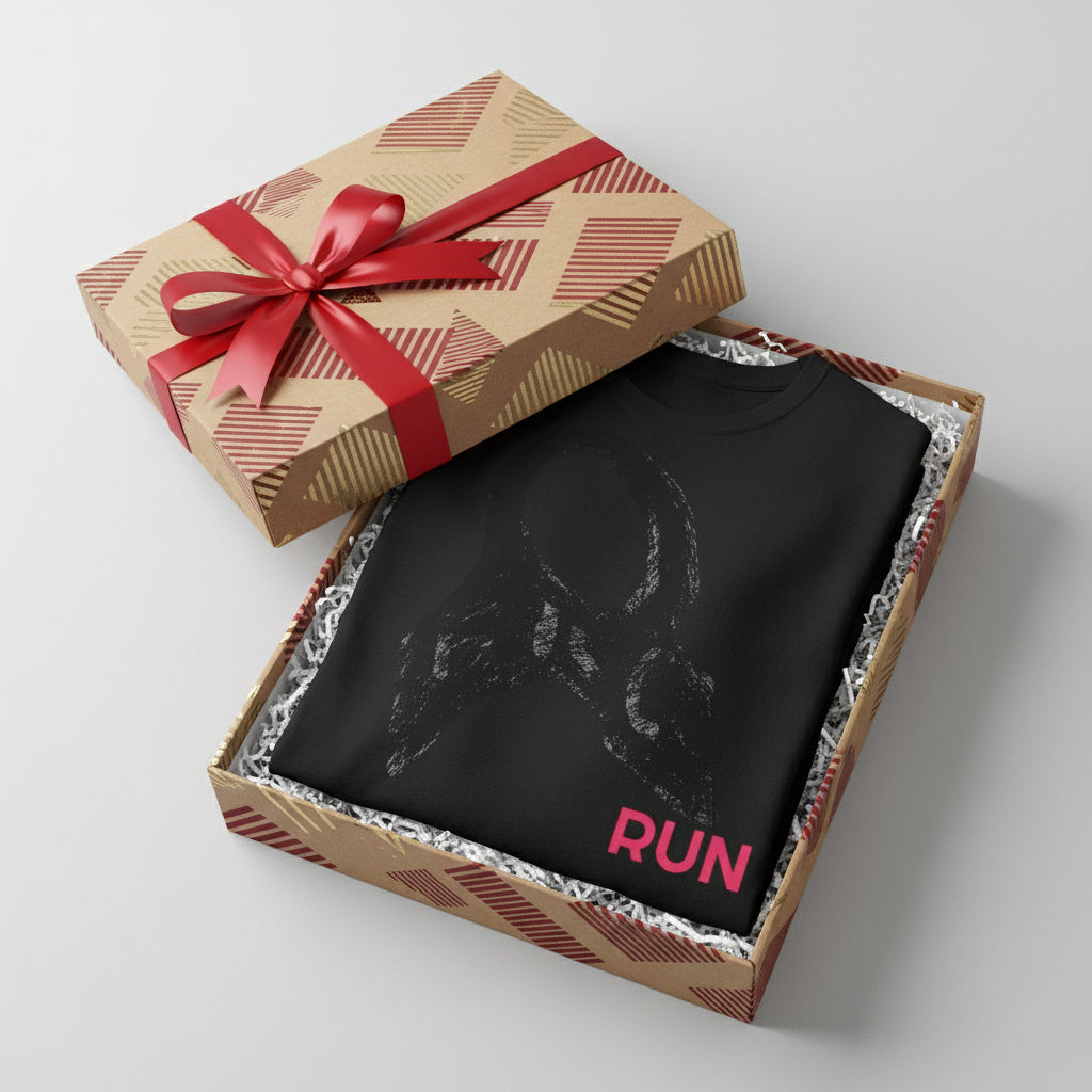 Men's Raglan T-Shirt with Frc Art Run Design Printify