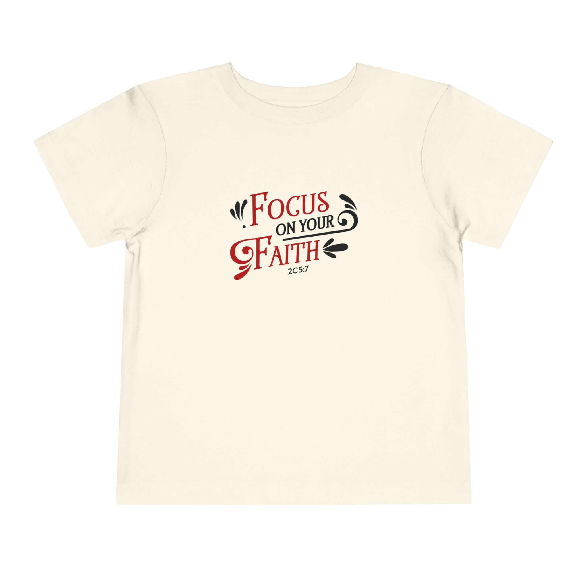 Concentrez-vous sur votre foi Tee-shirt pour tout-petits 