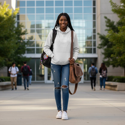 Blessed Fleece Hoodie — Three-Panel Cozy Pullover