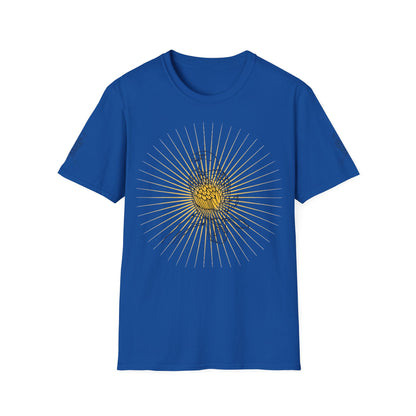 Rcnsons Unisex Softstyle Eagle Sun Wave T-Shirt