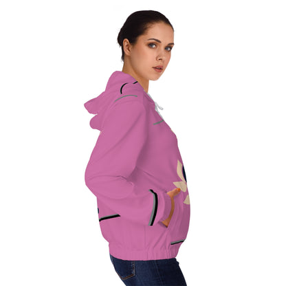 Women’s Full-Zip Hoodie ' Go Girl Go' Design