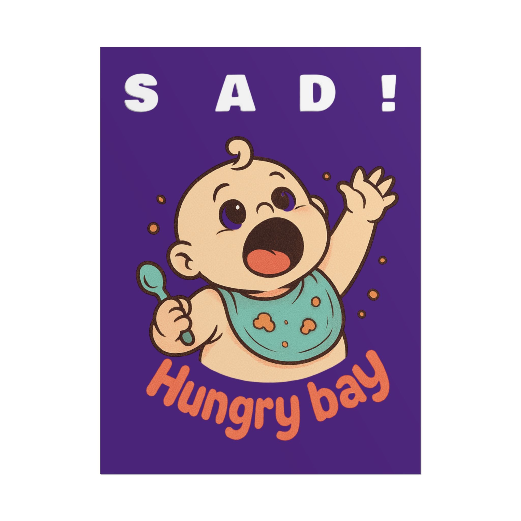 Poster Print - Feed the Children of the World Printify