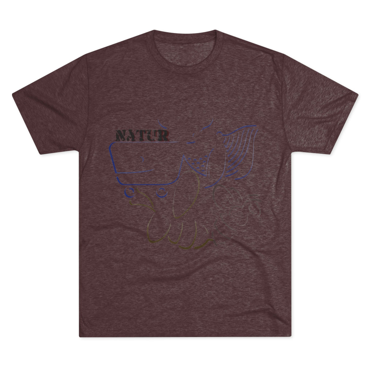 Nature Inspired Tee - Unisex Tri-Blend Crew Tee