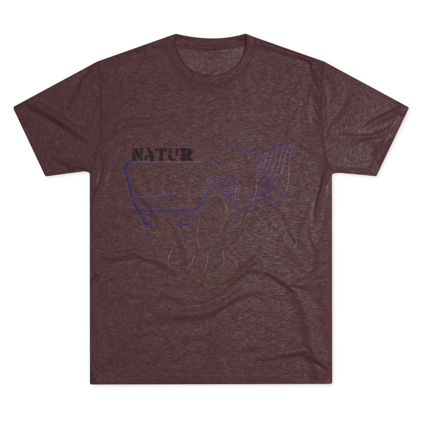 Nature Inspired Tee - Unisex Tri-Blend Crew Tee