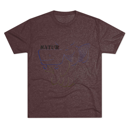 Nature Inspired Tee - Unisex Tri-Blend Crew Tee