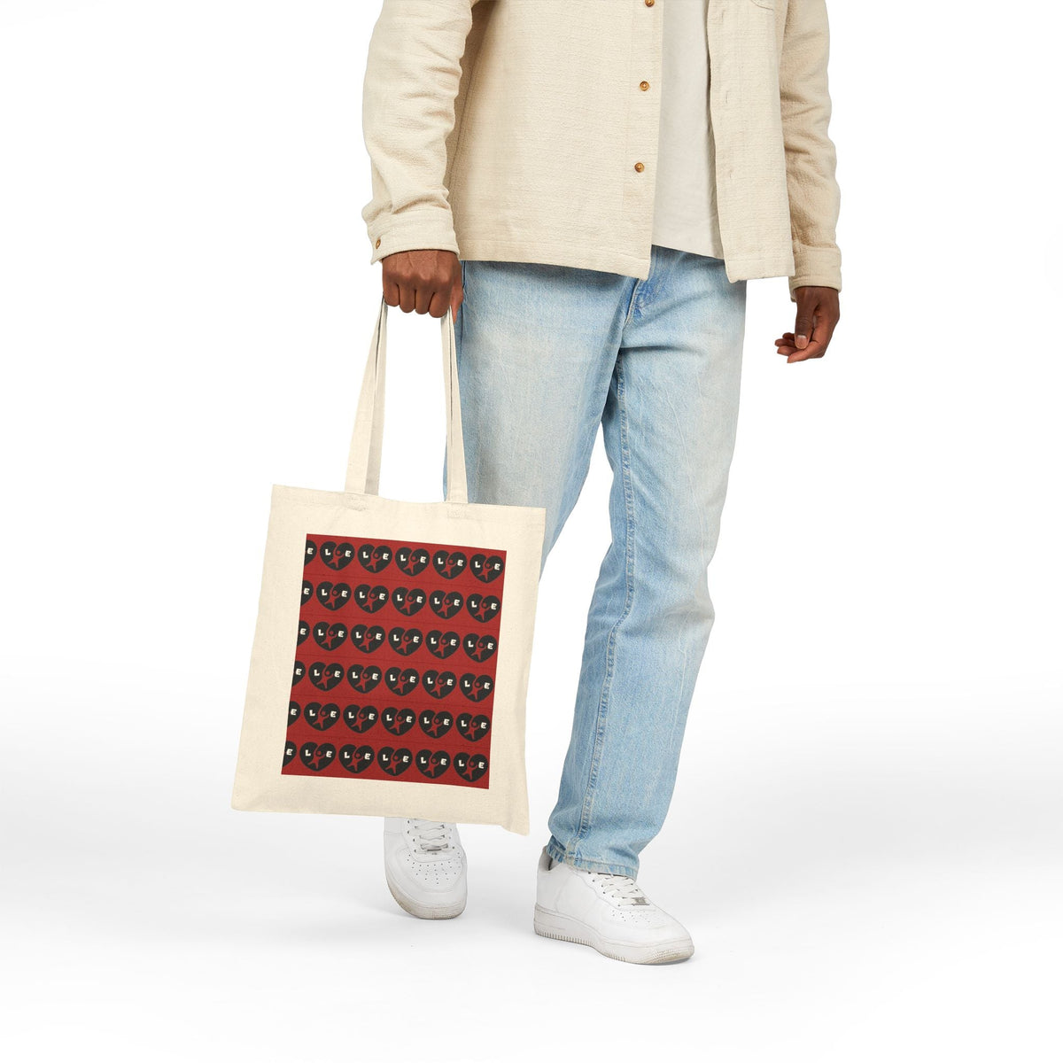 Canvas Tote Bag - Grocery Bag Design Printify