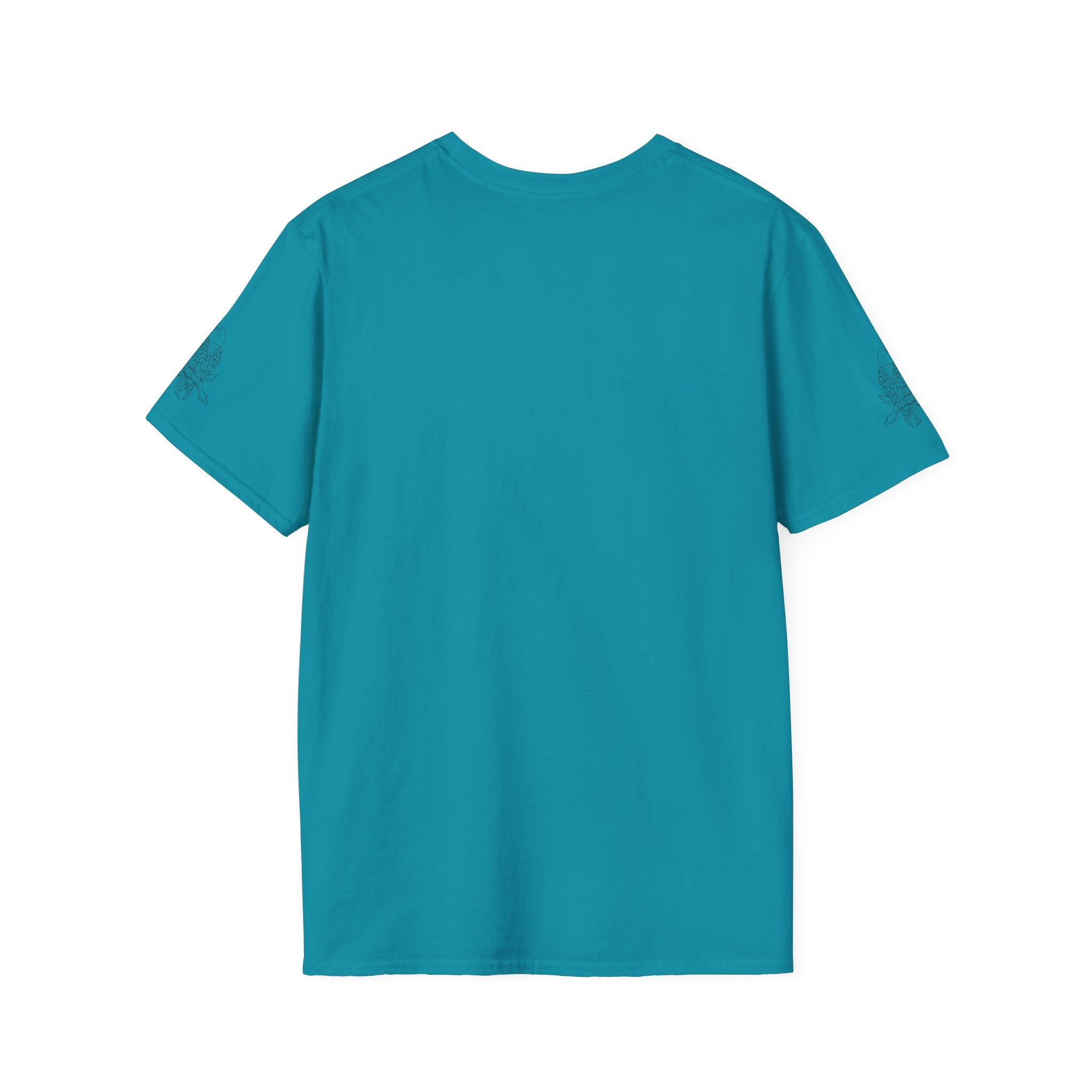 Rcnsons Unisex Softstyle Eagle Sun Wave T-Shirt