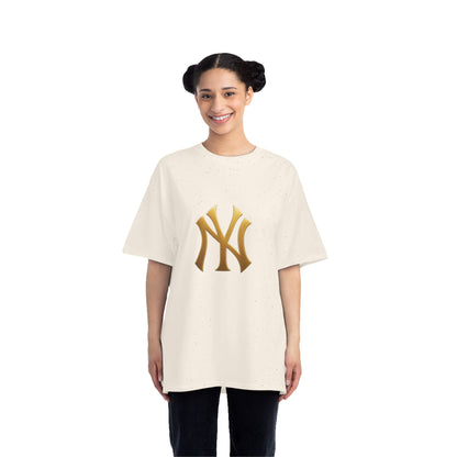 Gold NY Logo Short-Sleeve Printify