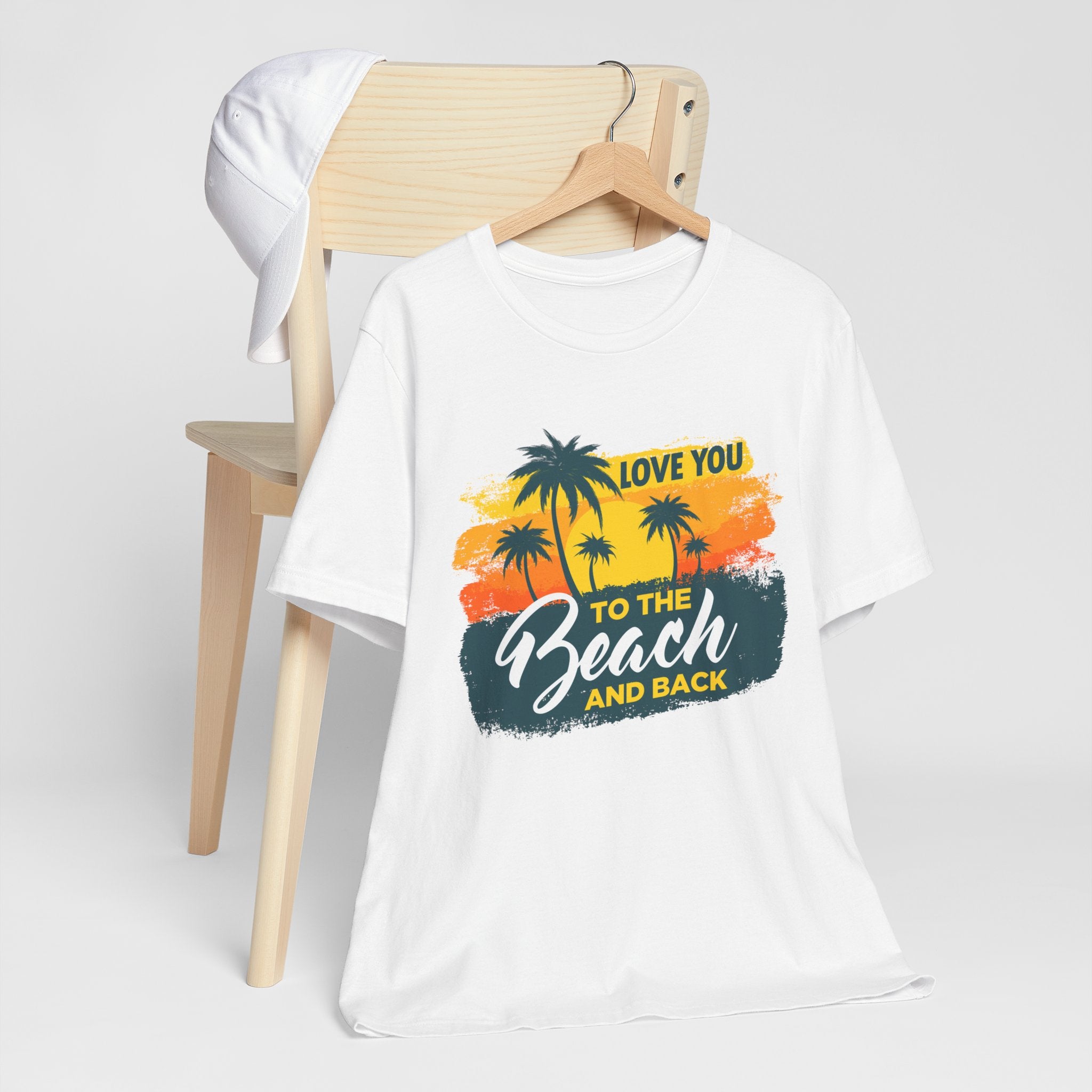 Je t’aime à la plage Tee unisexe 