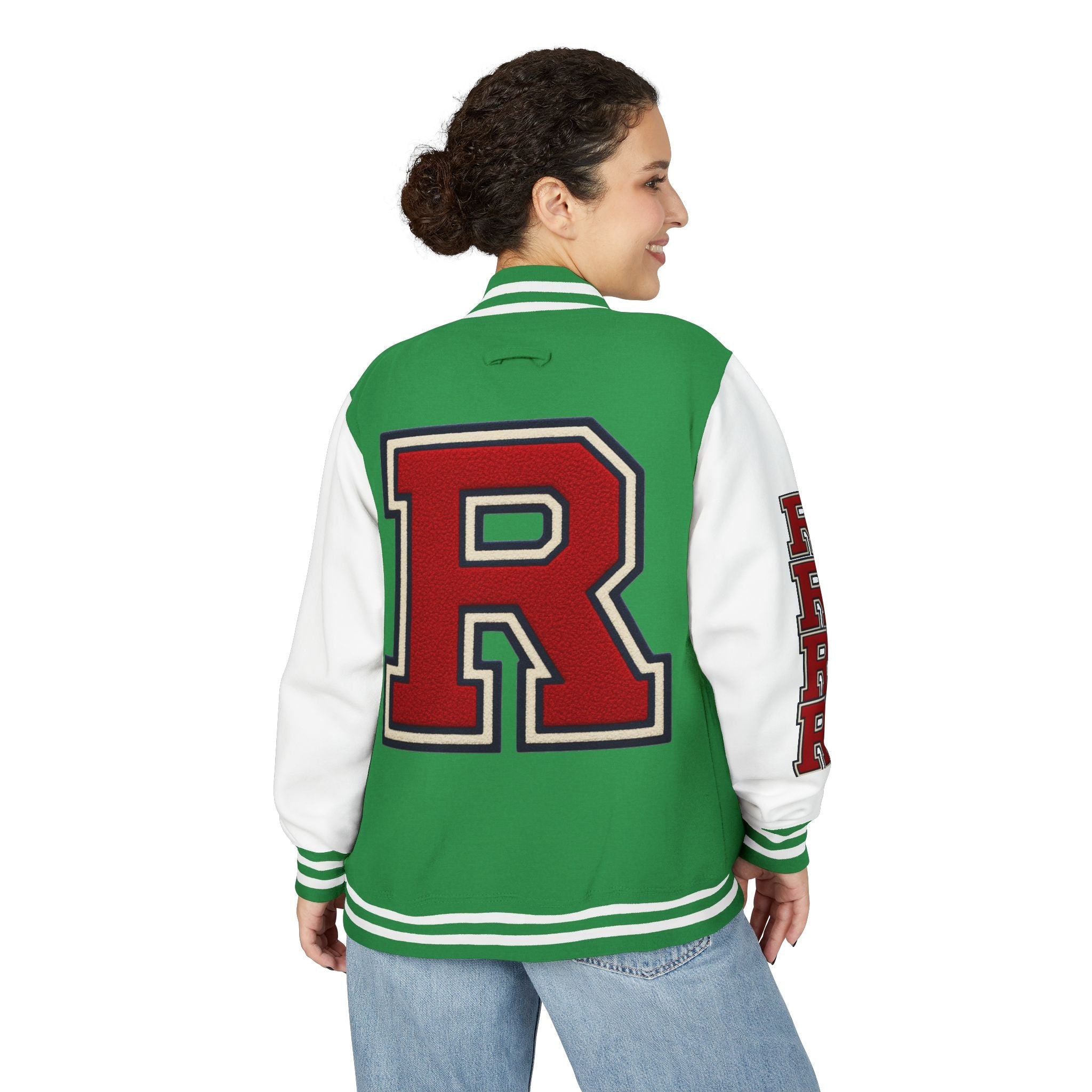 Letterman Jacket R Design Printify