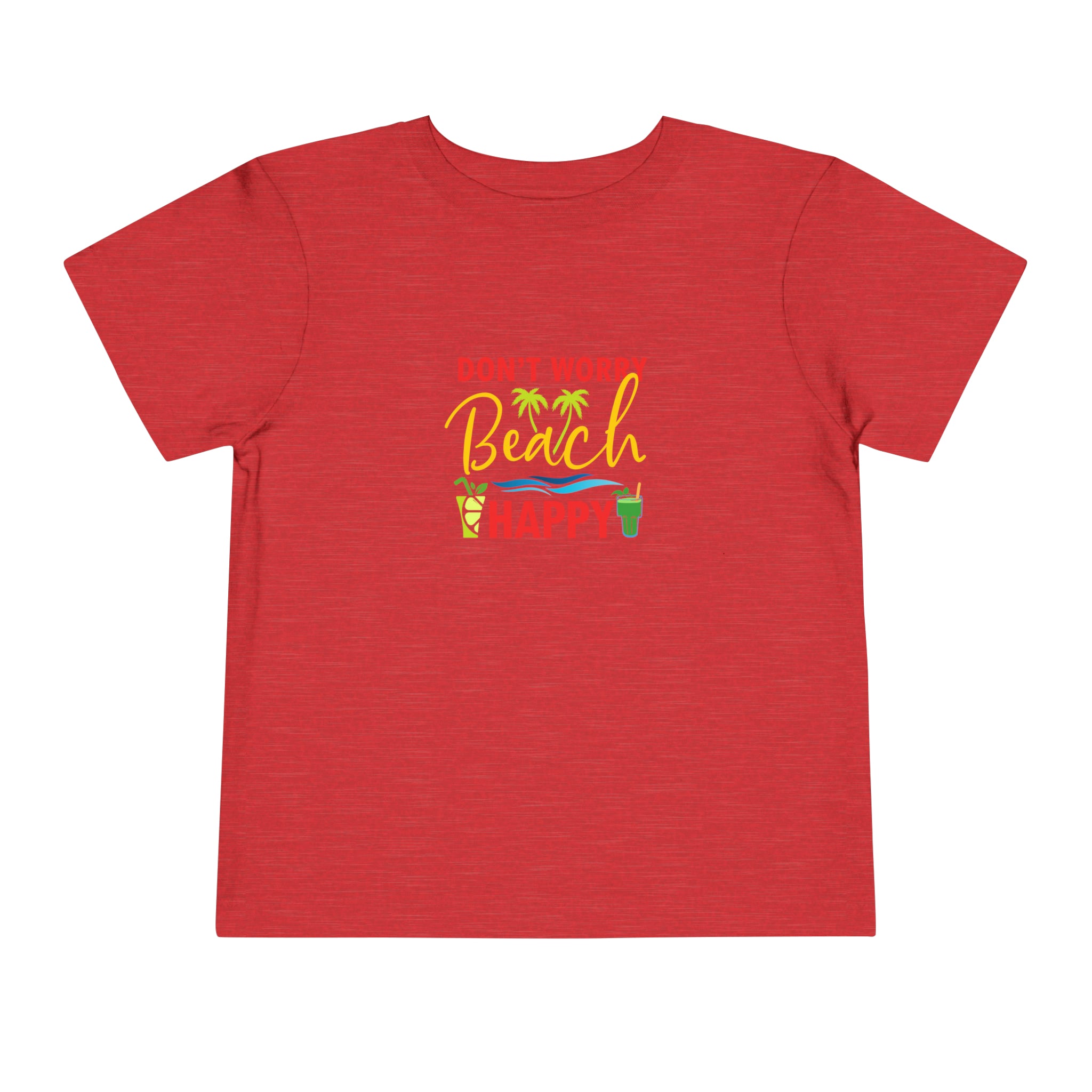 Don't Worry Beach Happy Toddler Tee
