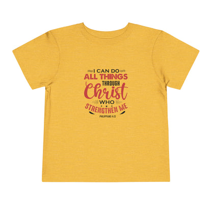 Je peux tout faire T-shirt pour tout-petits 