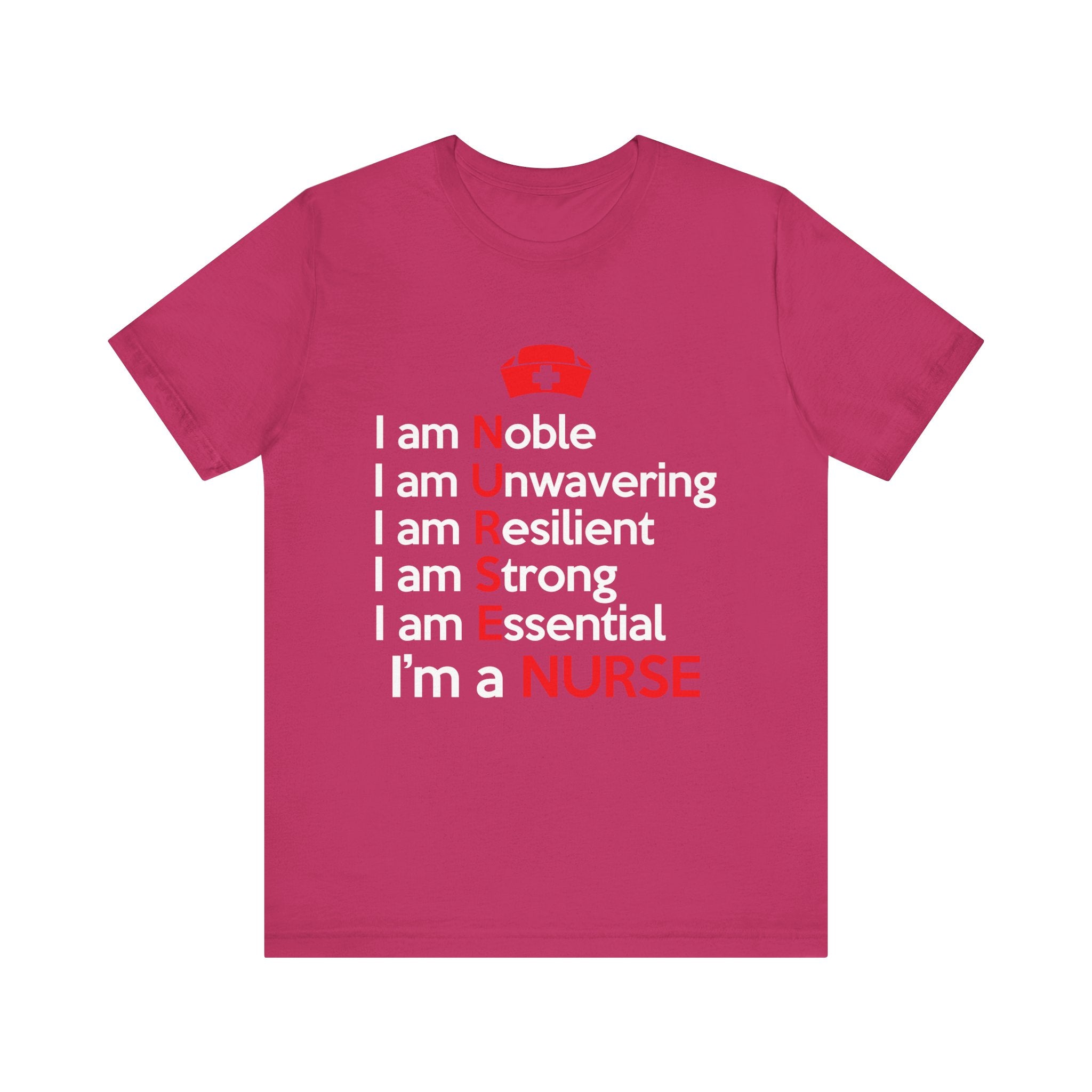 Je suis noble, je suis un tee-shirt unisexe inébranlable 