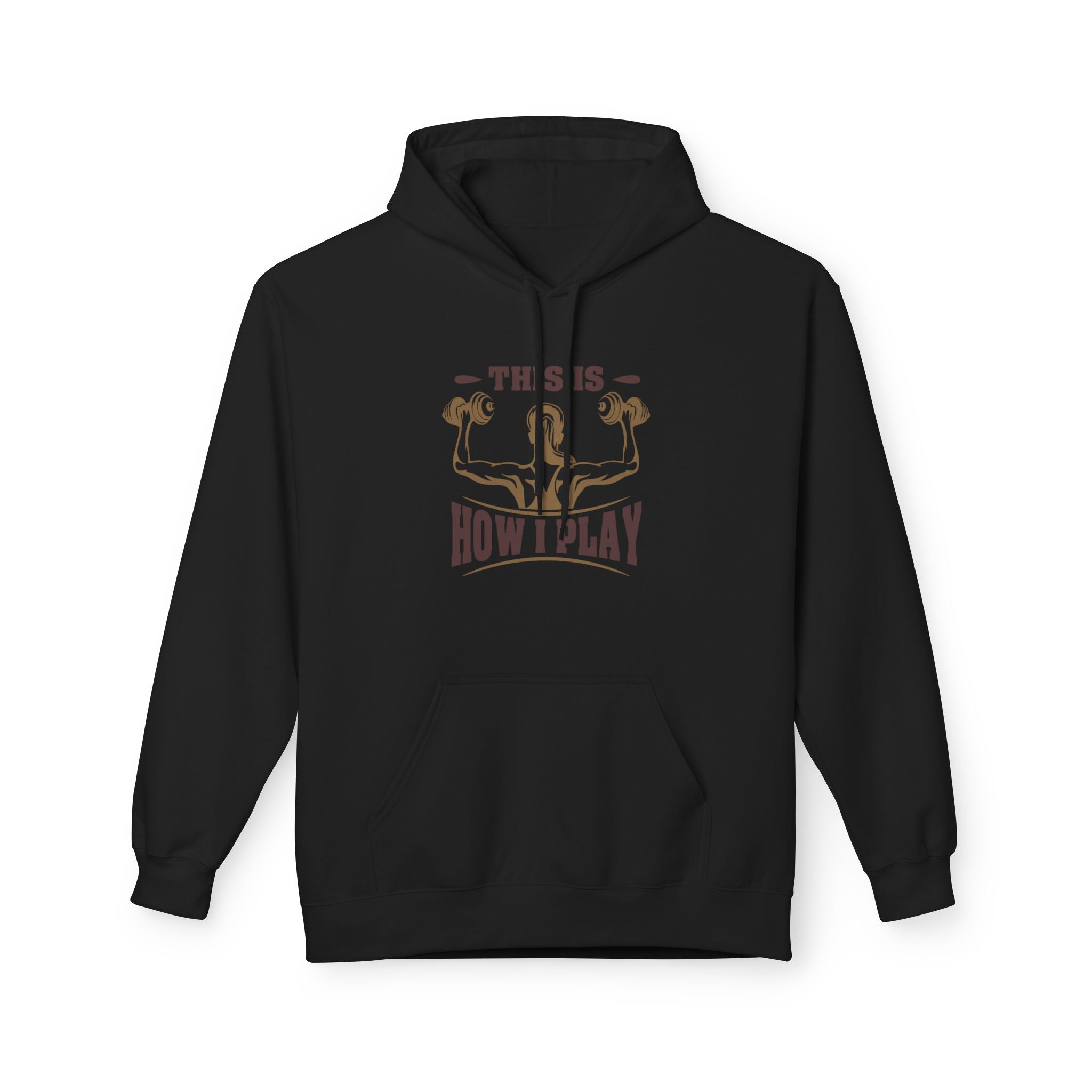 Rcnsons Unisex Midweight Softstyle Fleece 'Play' Hoodie