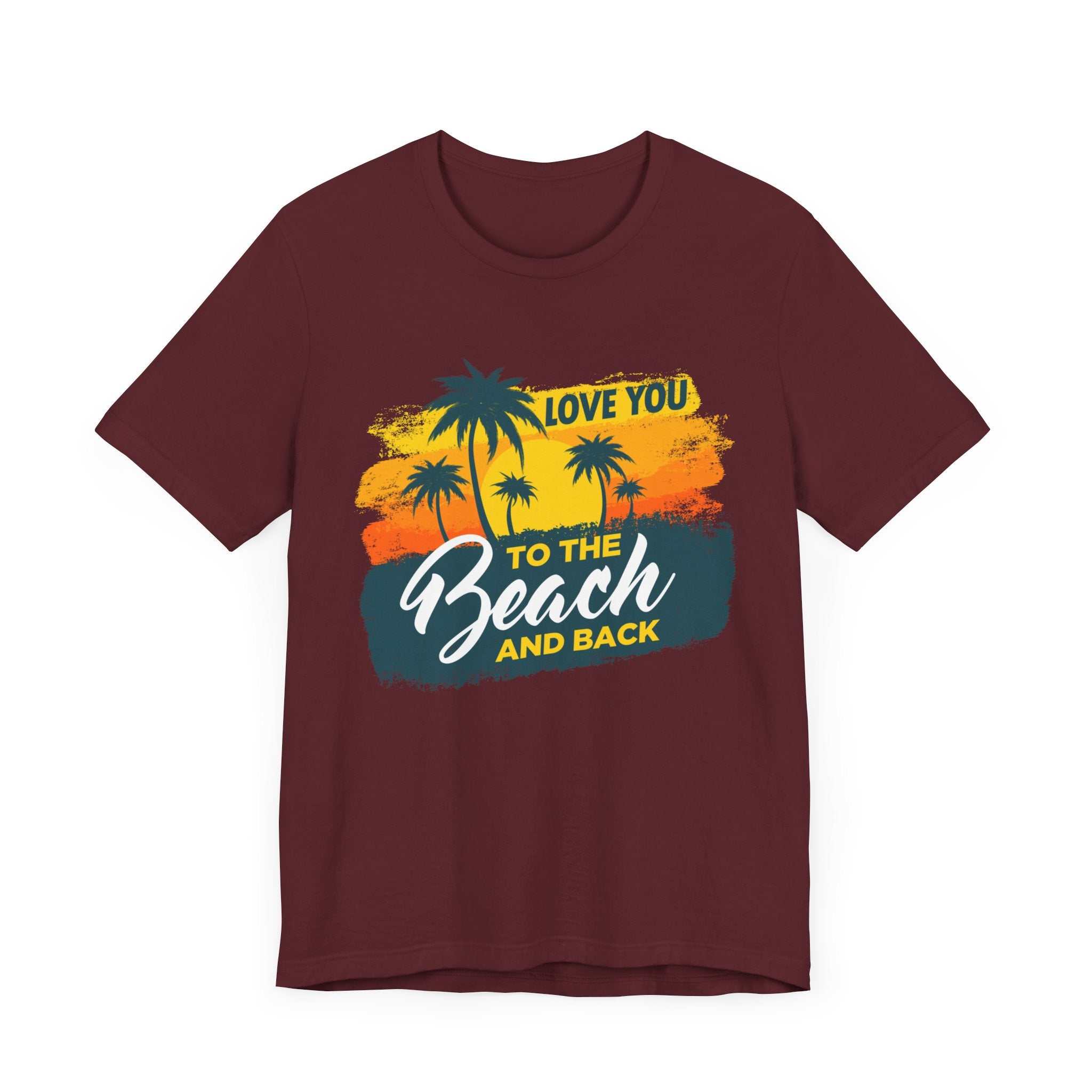 Je t’aime à la plage Tee unisexe 