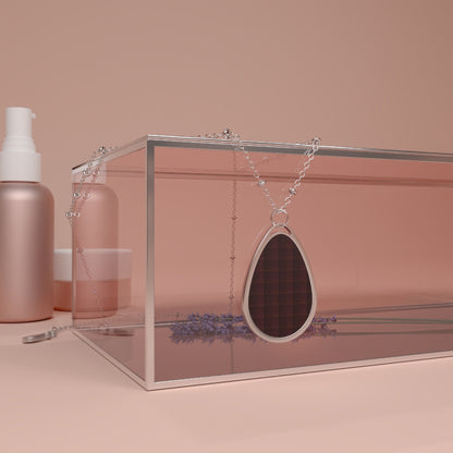 Elegant Oval Necklace, Dainty Jewelry, Gift for Her, Minimalist Pendant, Layering Necklace, Everyday Accessory Printify