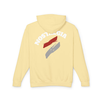 Nostalgia Hoodie: Unisex Lightweight Sweatshirt for Cool Days, Casual Wear, Gift for Friends, Retro Aesthetic, Perfect for Spring Printify