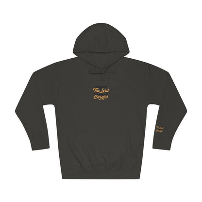 Religious Fleece Hoodie - Walking with the Lord Printify