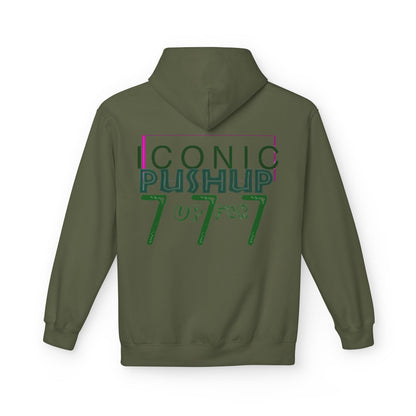 Iconic Push-Up Fleece Hoodie - Trendy Unisex Sweatshirt