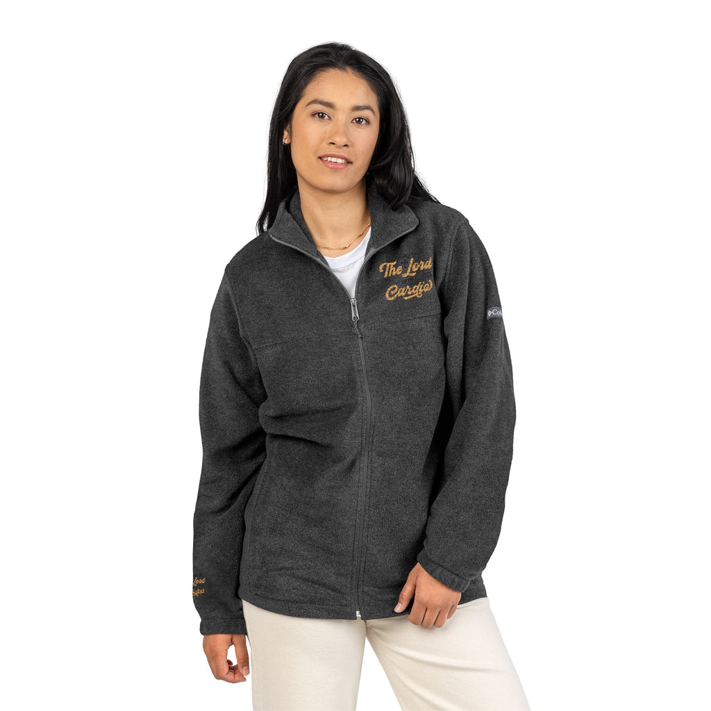 Cozy Unisex Fleece Jacket with Embroidery, Perfect for Outdoor Adventures, Cold Weather Gear, Great Gift for Birthdays and [...] Printify