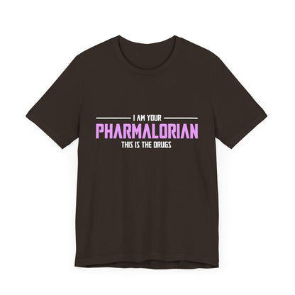 Je suis votre pharmacolorien, c’est le tee-shirt unisexe des médicaments 