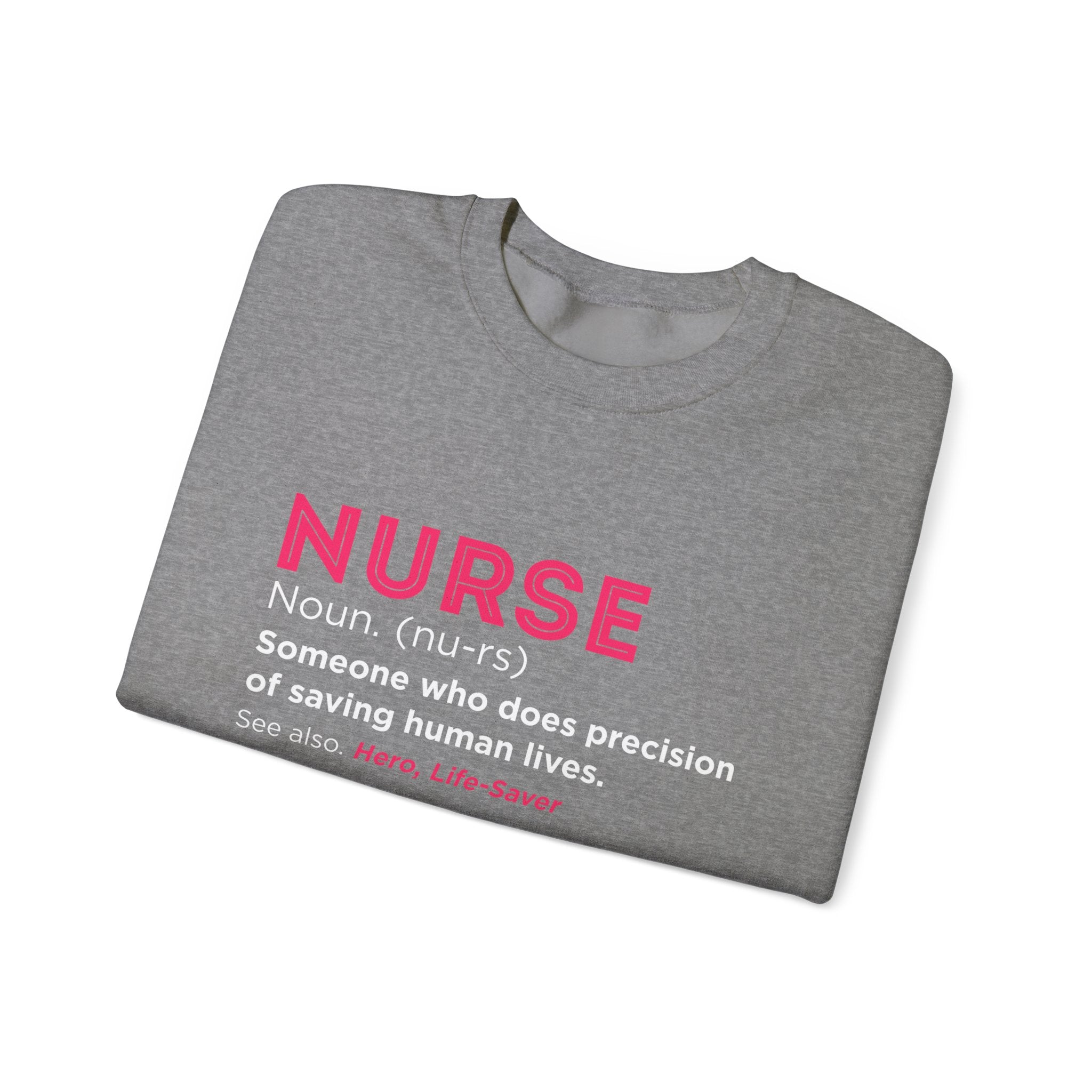 Sweat-shirt unisexe infirmière 