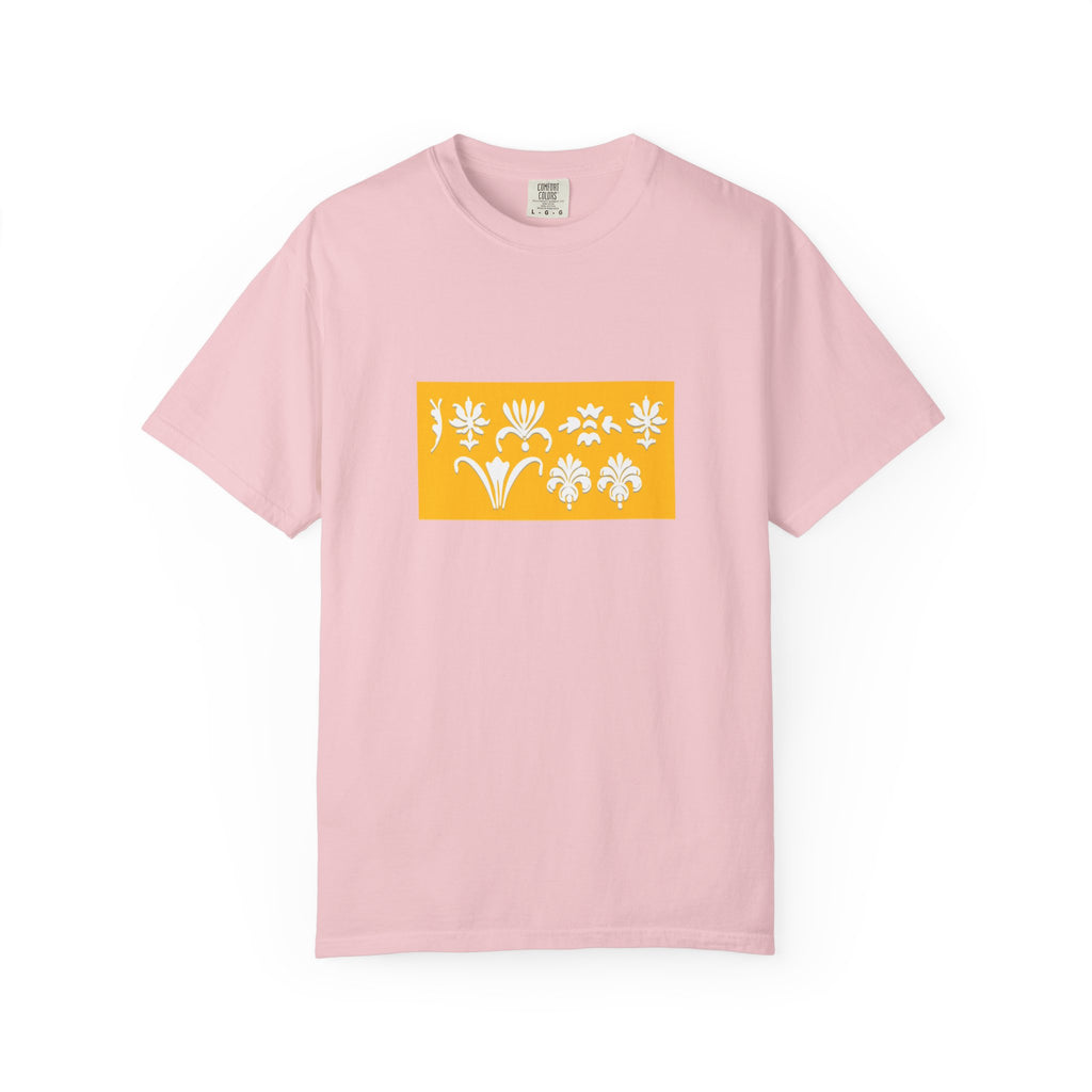 Vibrant Floral Print T-Shirt,Everyday Style