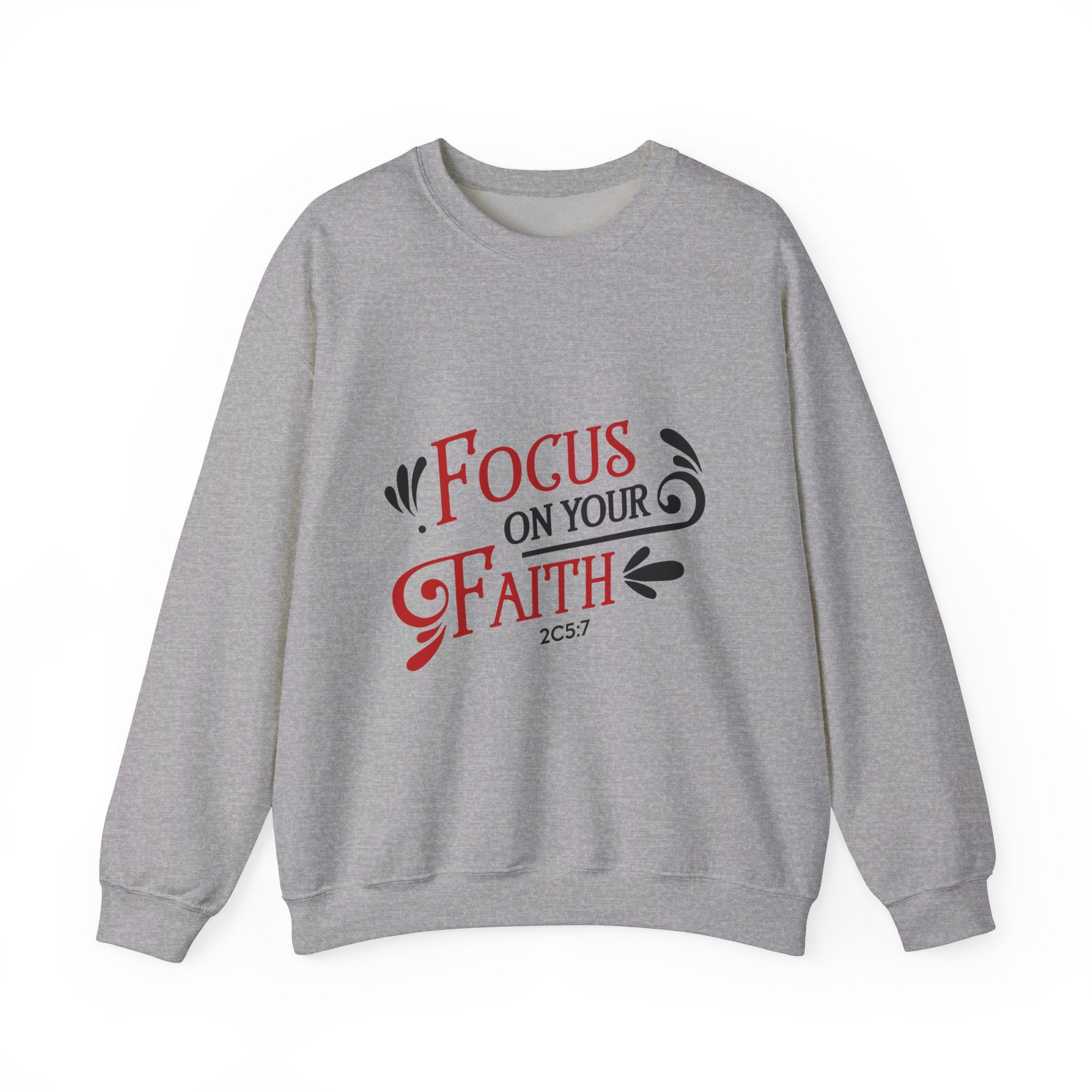 Concentrez-vous sur votre sweat-shirt unisexe foi 
