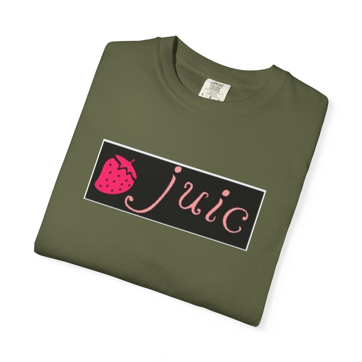 Strawberry JUIC Unisex T-Shirt, Cute Graphic Tee, Summer Apparel, Gift for Fruit Lovers, Trendy Fashion, Casual Wear