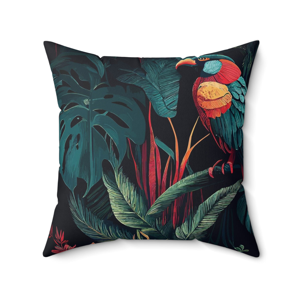 Spun Polyester Square Pillow