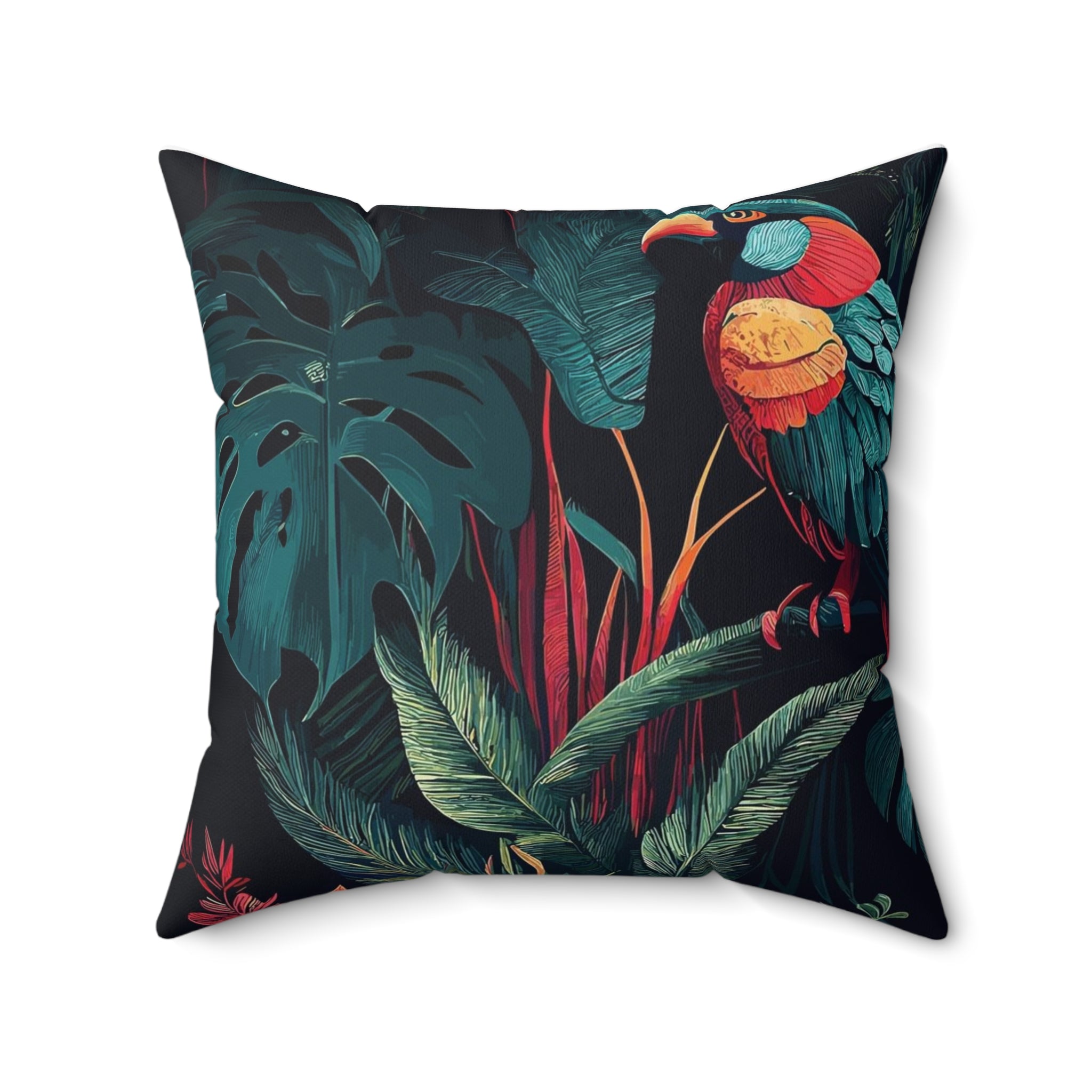 Spun Polyester Square Pillow