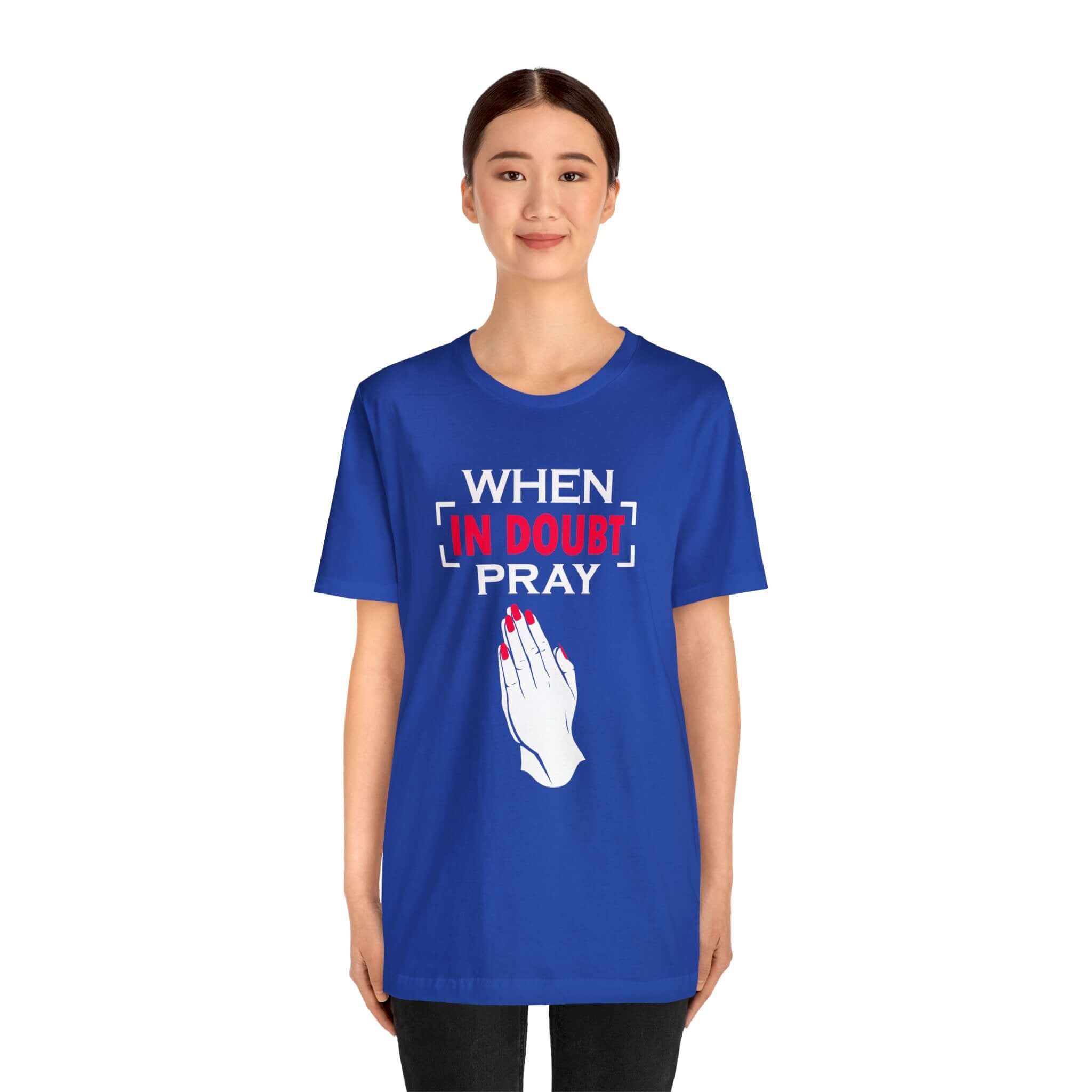 When In Doubt Pray Unisex Tee - RC’nSONS