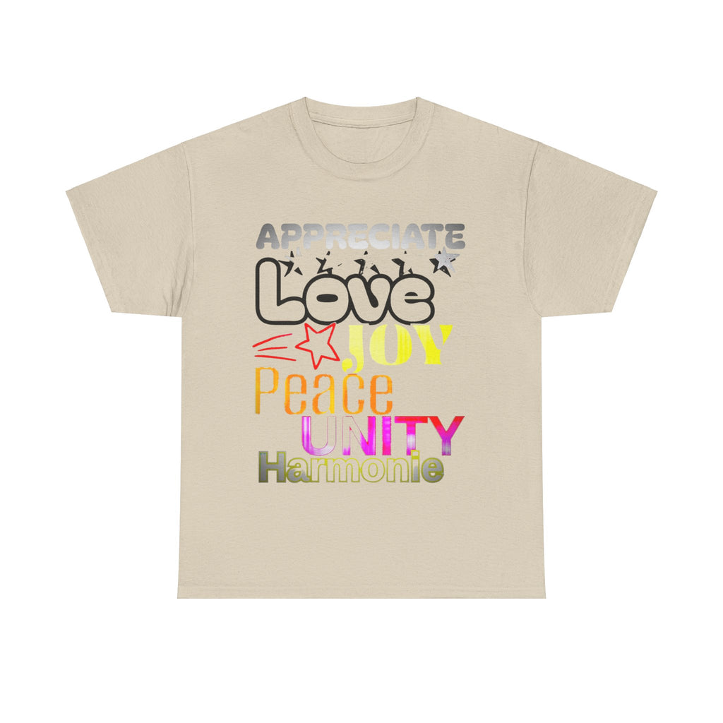 Appreciate Love  Cotton Tee