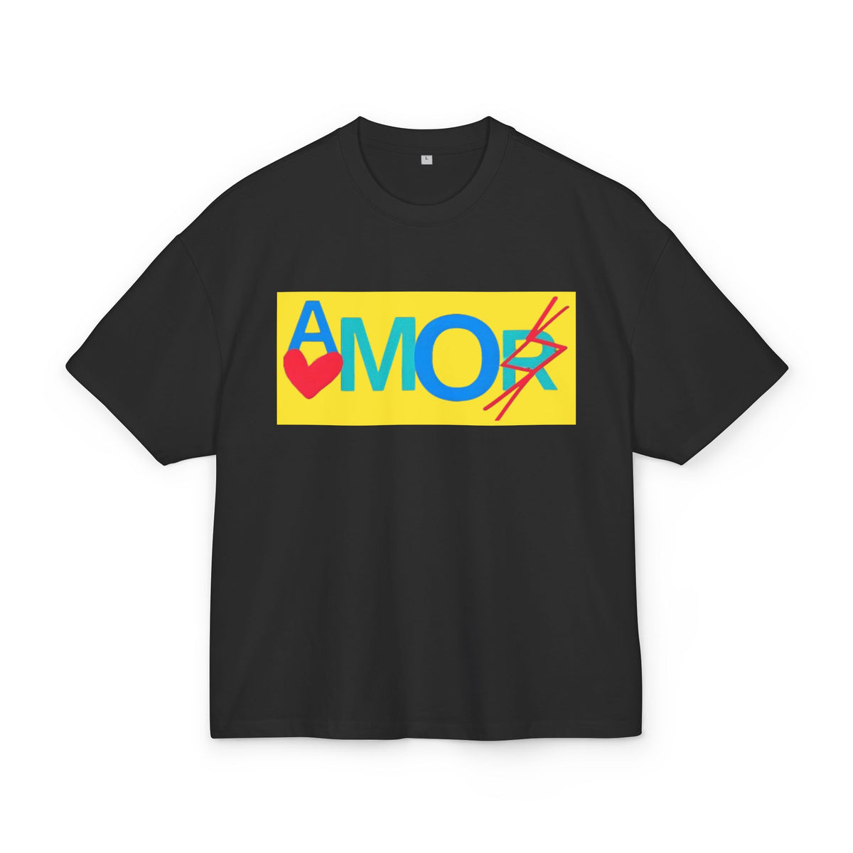 T-Shirt with AmoR X Design - Unisex