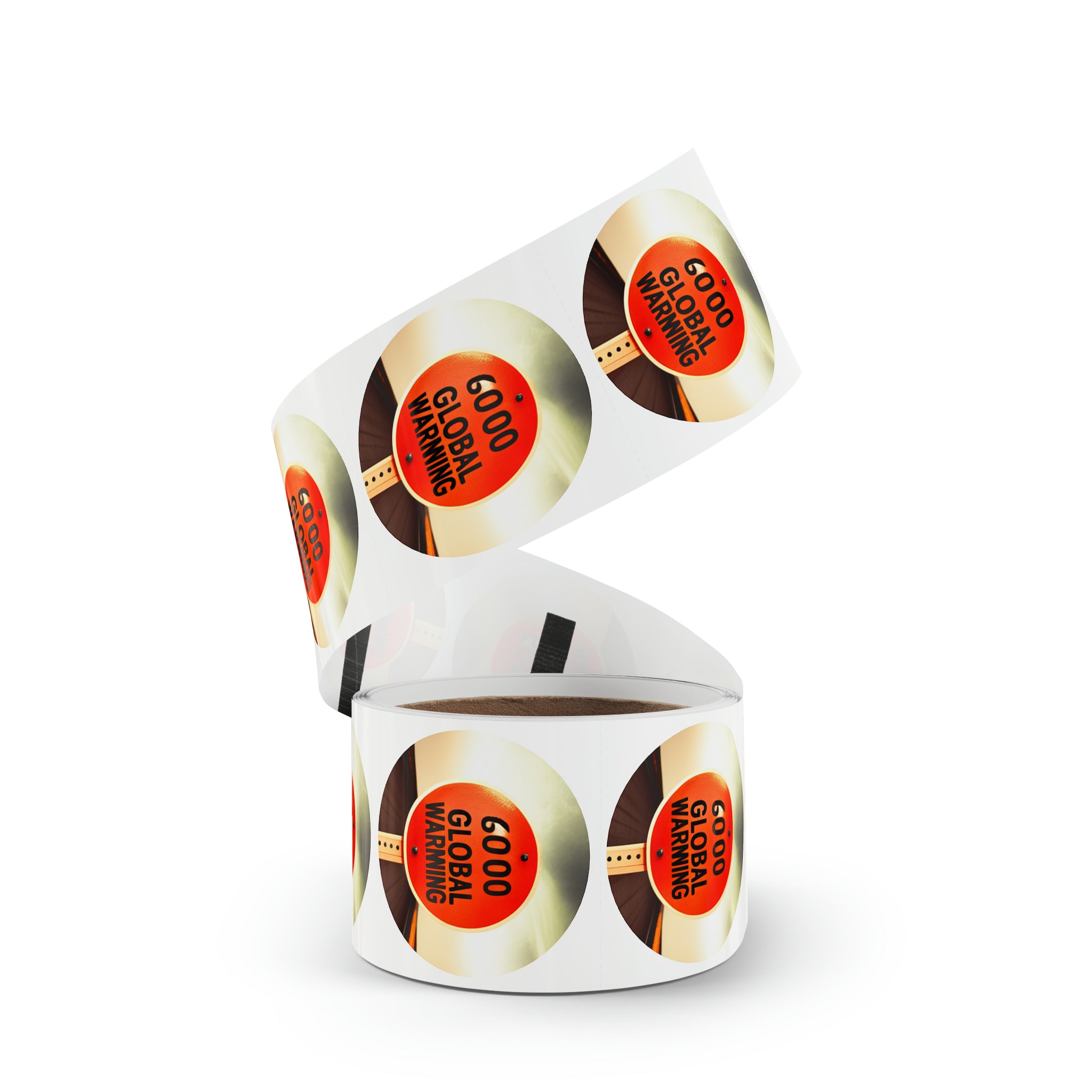 Round Sticker Label Rolls