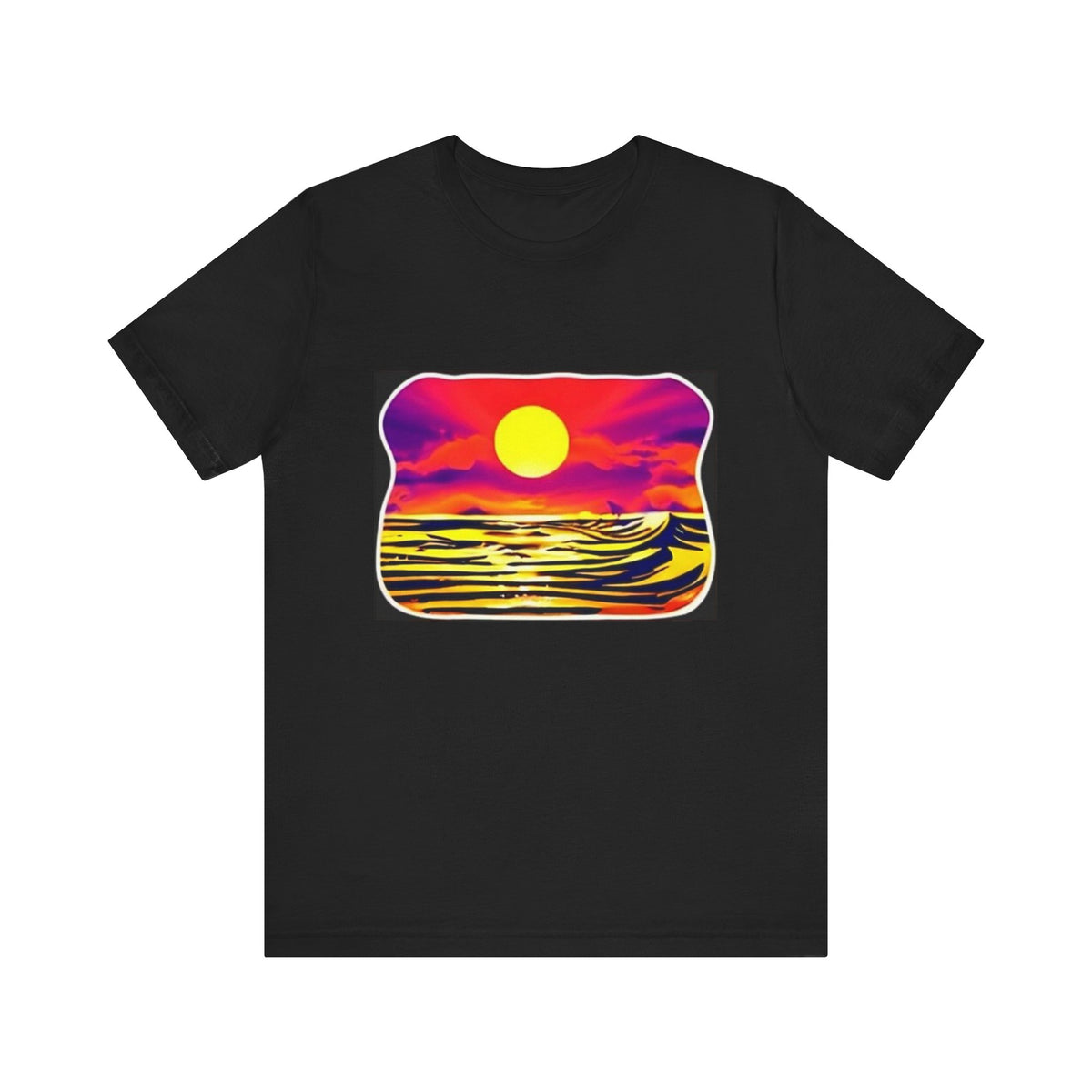 RCNSONS Unisex Short Sleeve Sunset Tee
