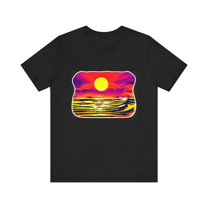 RCNSONS Unisex Short Sleeve Sunset Tee