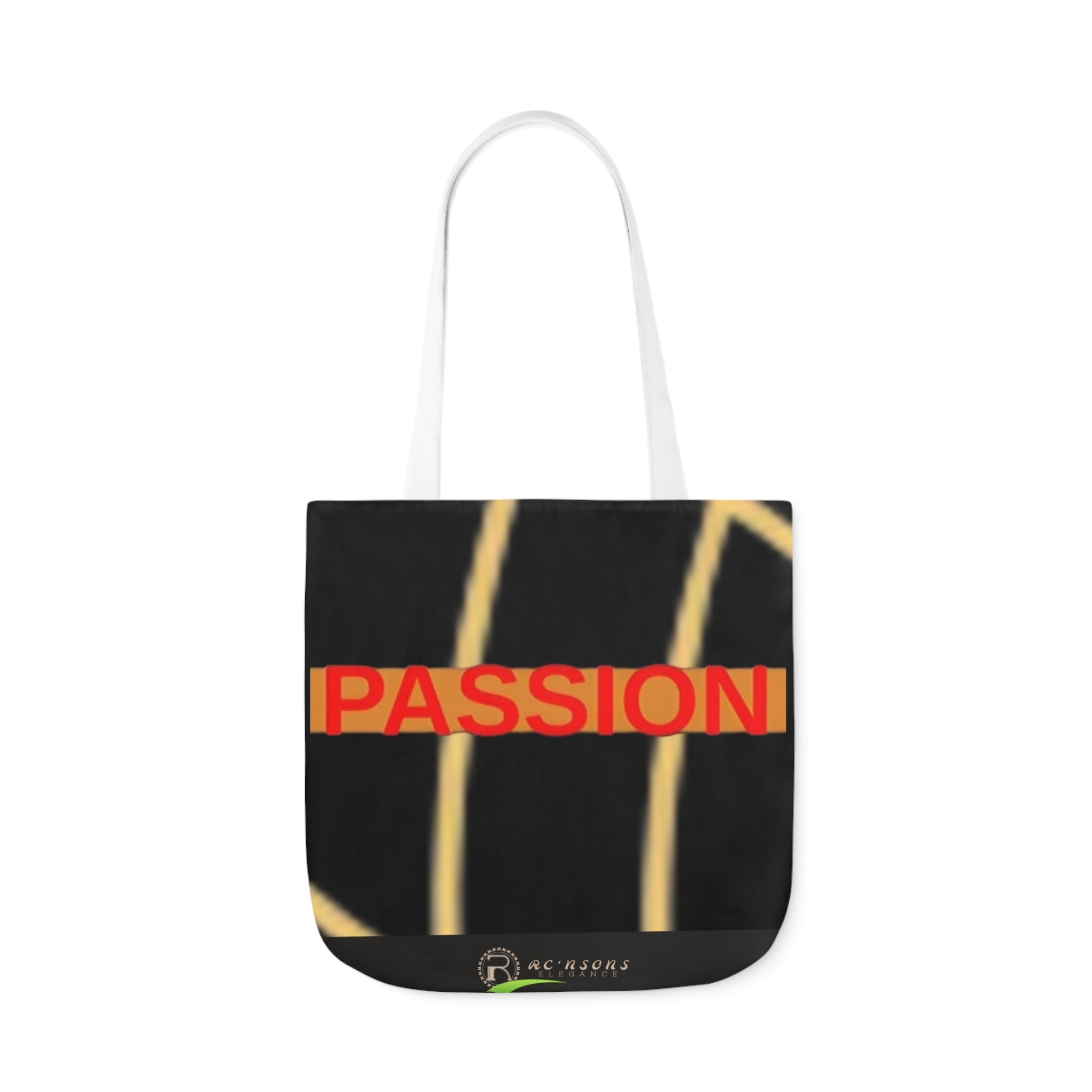 Passion Canvas Tote Bag, 5-Color Straps