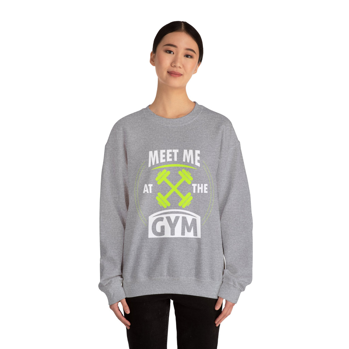 Rencontrez-moi au sweat-shirt unisexe du gymnase 