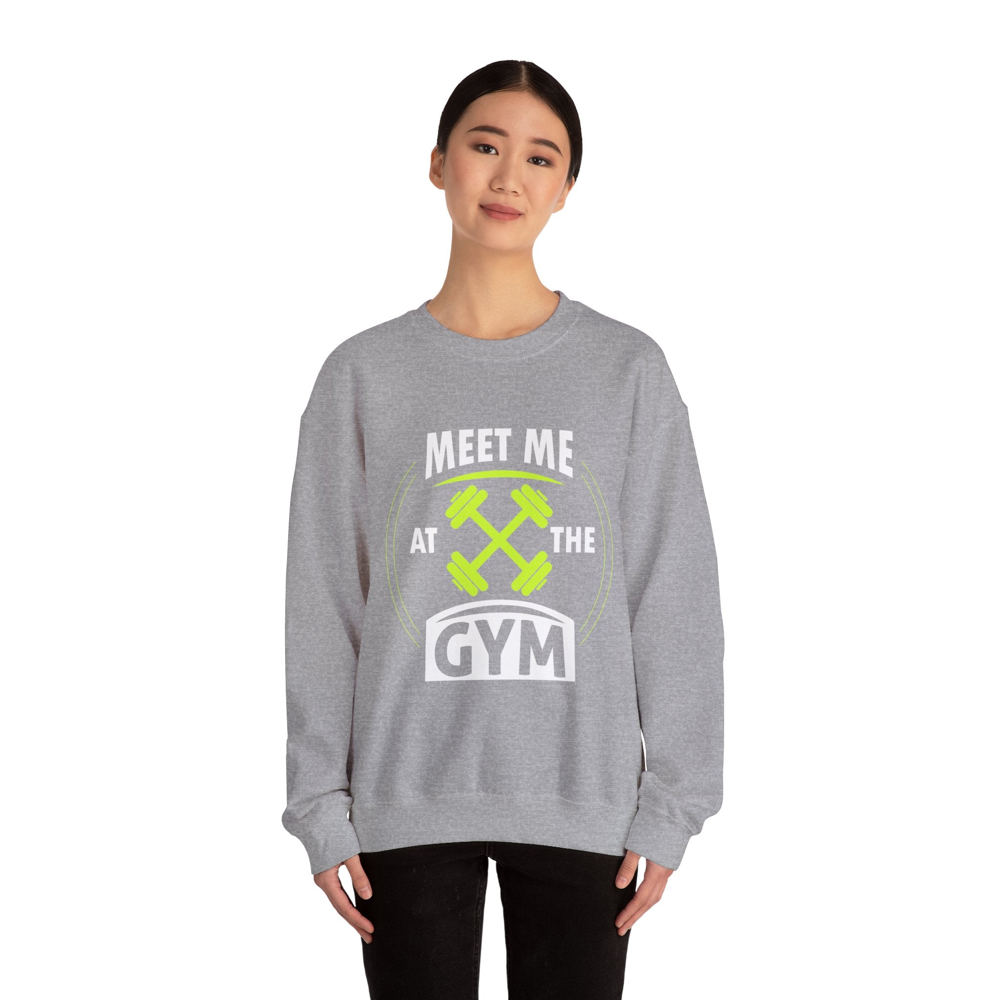 Rencontrez-moi au sweat-shirt unisexe du gymnase 