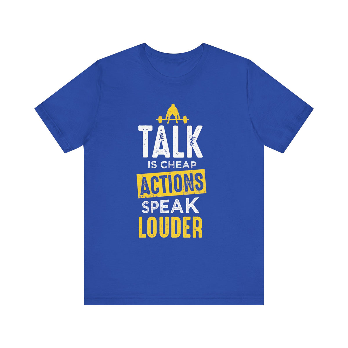 Parler, c’est des actions bon marché, parler plus fort, tee-shirt unisexe 