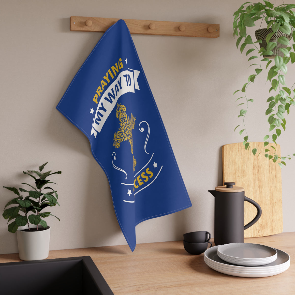 Praying My Way To Success Towel