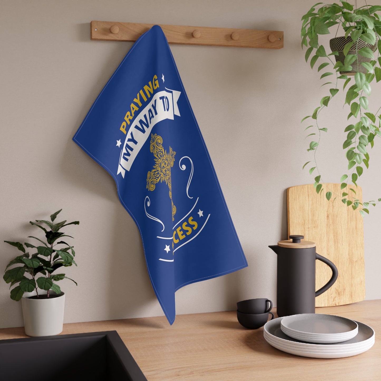 Praying My Way To Success Towel