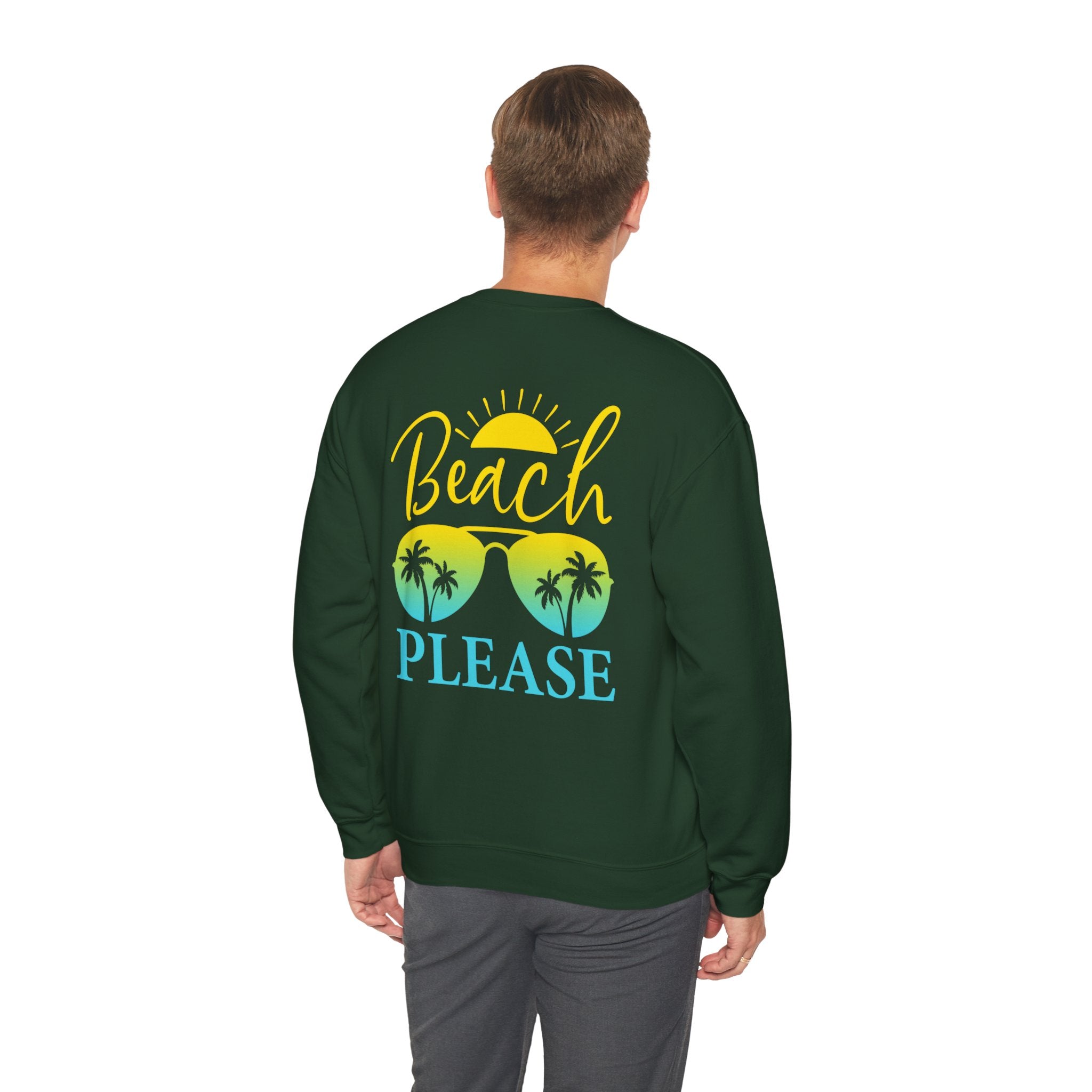 Sweat-shirt unisexe Beach Please 